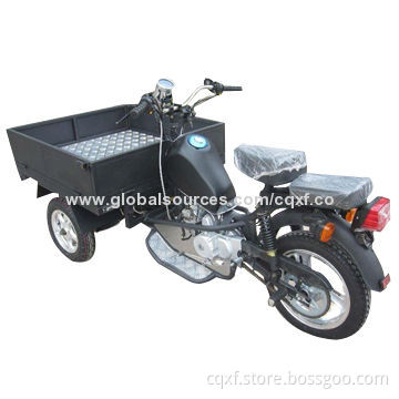 Motorcycle trike/gas tricycle with front load